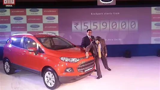 Ford EcoSport launched in India for a jaw-dropping price of Rs 5.59 lakh! Ford EcoSport launched in India for a jaw-dropping price of Rs 5.59 lakh!