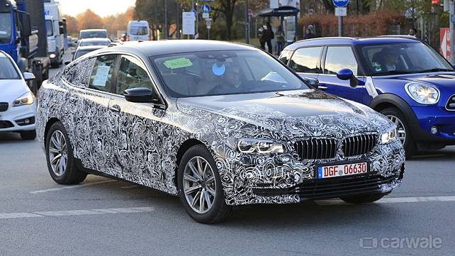 BMW 6 Series GT spied testing